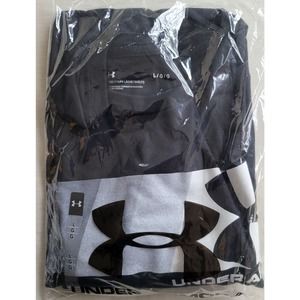 Under Armour Men's UA Fast Left Chest Short Sleeve T-Shirt Tee L Black Cotton